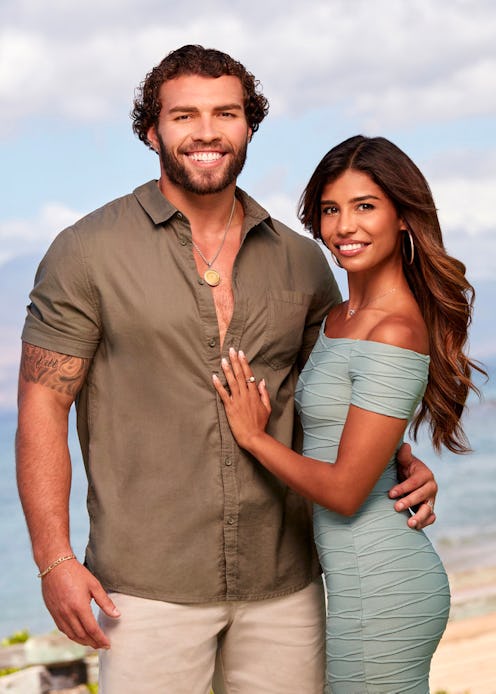 Julian Allen and Kristen Ramos in 'Temptation Island' Season 3 via USA Network's press site