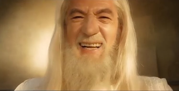 Gandalf in "Lord of the Rings"