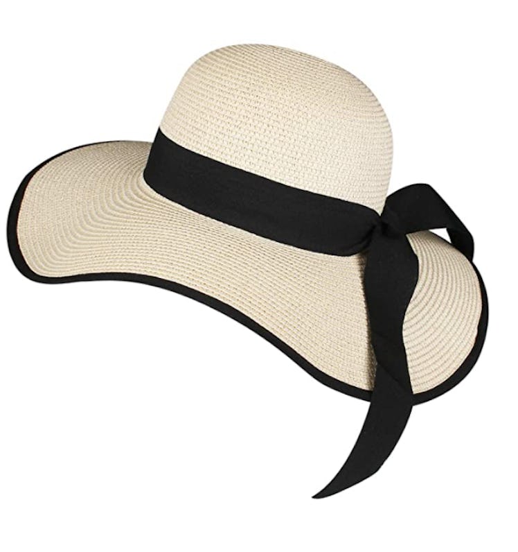 FURTALK Womens Beach Sun Straw Hat
