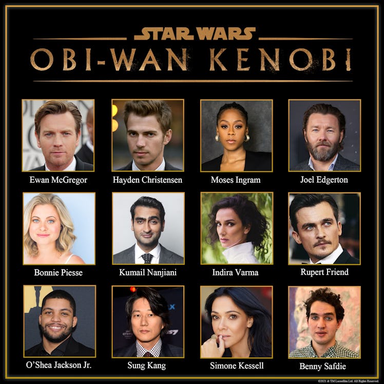 The cast of Obi-Wan Kenobi