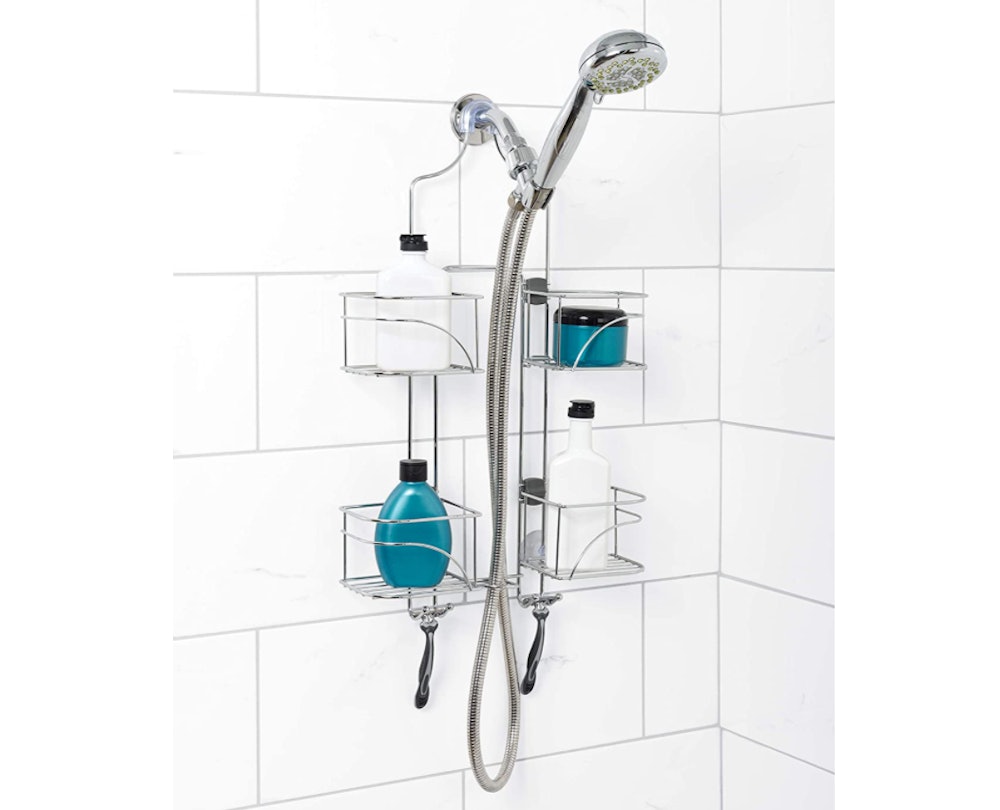 Zenna Home Expandable Over-The-Shower Caddy
