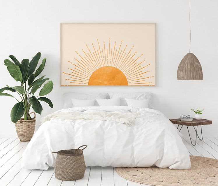 Boho Horizontal Sun Print