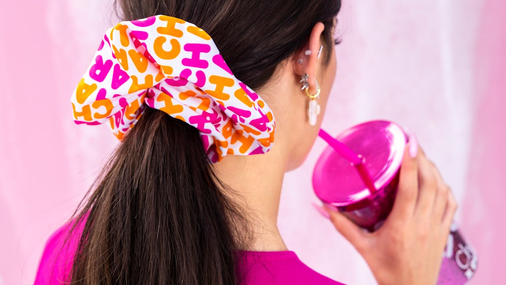This Dunkin X Charli D Amelio Merch Collection Features A Sparkly Tumbler Scrunchies More