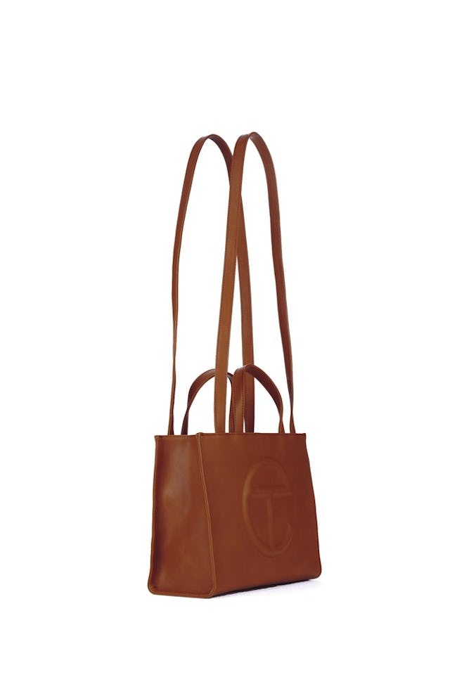 Medium Tan Shopping Bag