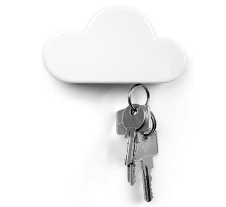 TWONE White Cloud Magnetic Wall Key Holder