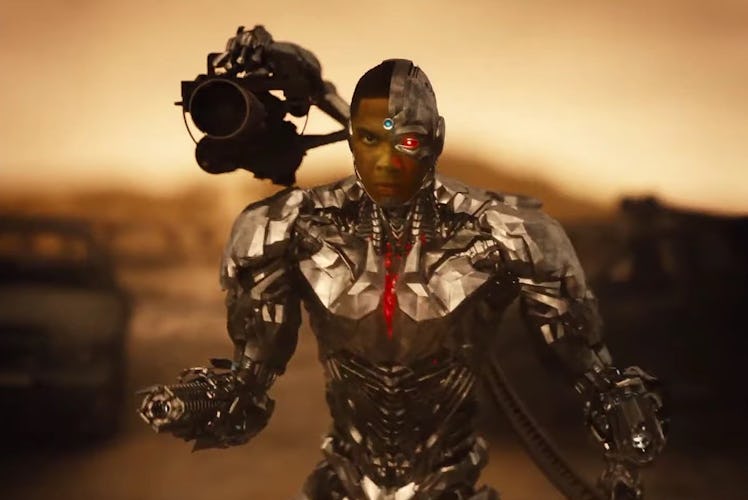 Cyborg in a later scene from the Snyder Cut.