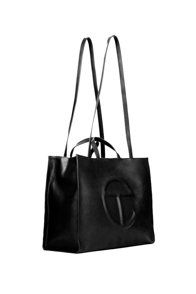 Large Black Shopping Bag