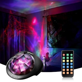 SOAIY Northern Lights Projector with White Noise