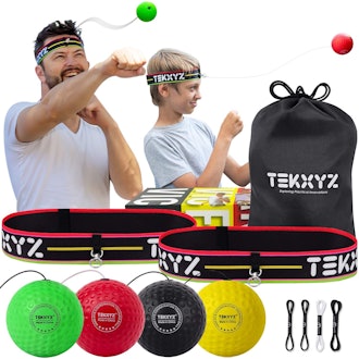 TEKXYZ Boxing Reflex Balls Set