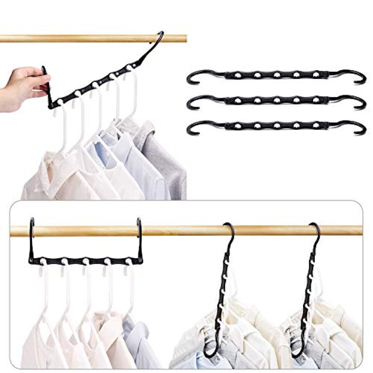 HOUSE DAY Black Magic Hangers (10-Pack)