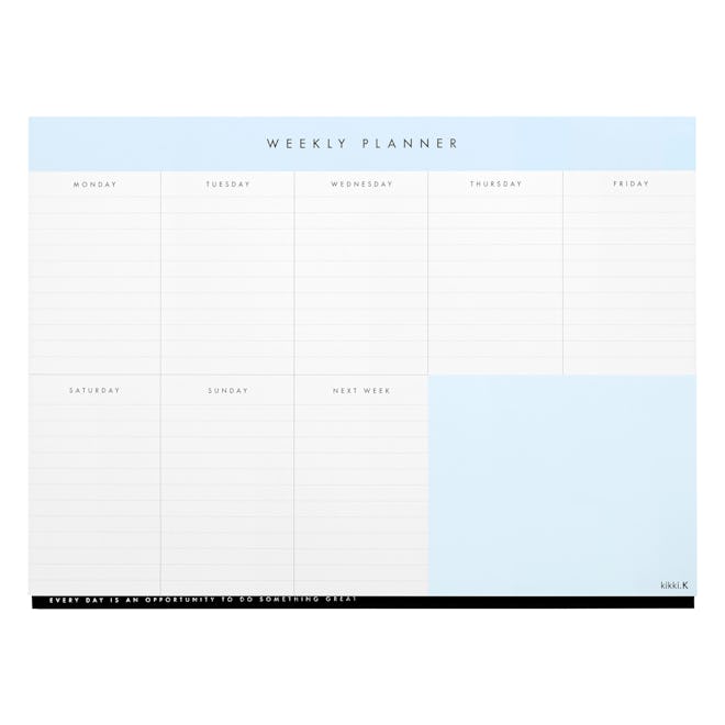 A4 Weekly Planner