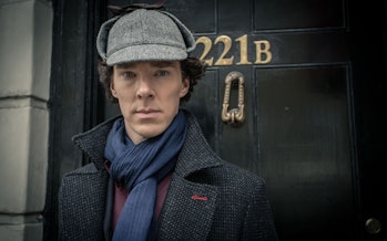 Benedict Cumberbatch portraying Sherlock Holmes. His demonstration of loci on Sherlock on the BBC showed the ancient technique to a new generation.