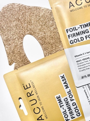 Foil-Time Firming Gold Foil Mask