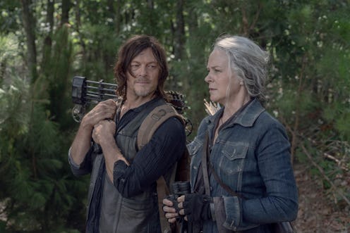 Daryl and Carol share a scene together on 'The Walking Dead' via AMC