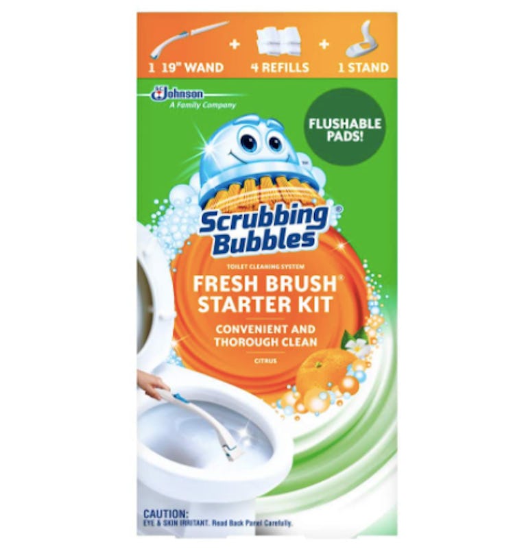 Scrubbing Fresh Brush Toilet Cleaning Starter Kit