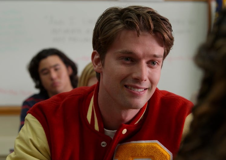 Patrick Schwarzenegger as Mitchell in Netflix's 'Moxie'