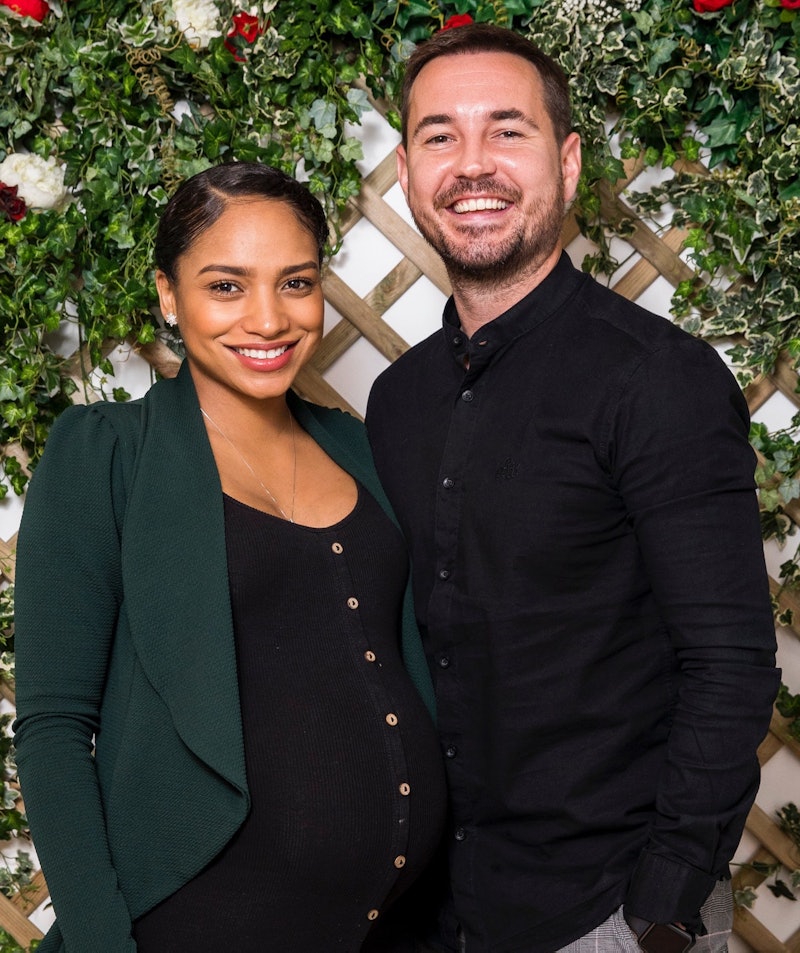 Martin Compston and his wife Tianna Chanel Flynn