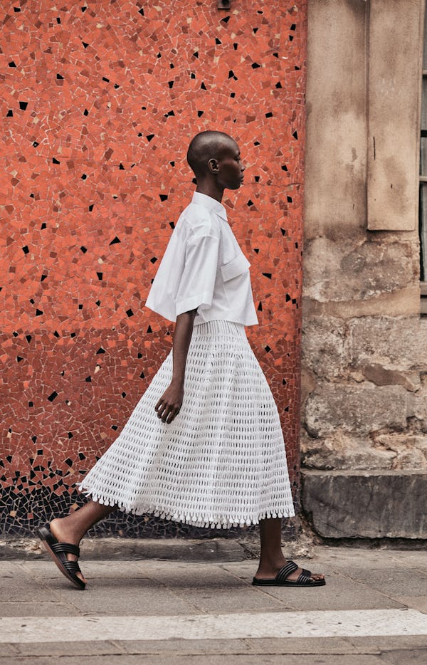 Look 15 from Alaïa's Spring 2021 Ready-To-Wear collection.