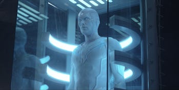 Paul Bettany as White Vision in WandaVision Episode 8