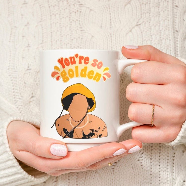 Harry Styles Golden Mug