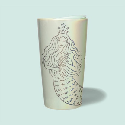 Starbucks' spring 2021 cold cups and tumblers include so many Siren-inspired designs.