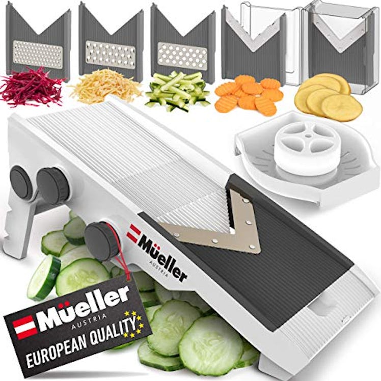  Mueller Austria Adjustable Multi-Blade Mandoline