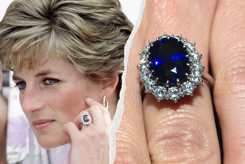 Diana sapphire engagement ring online