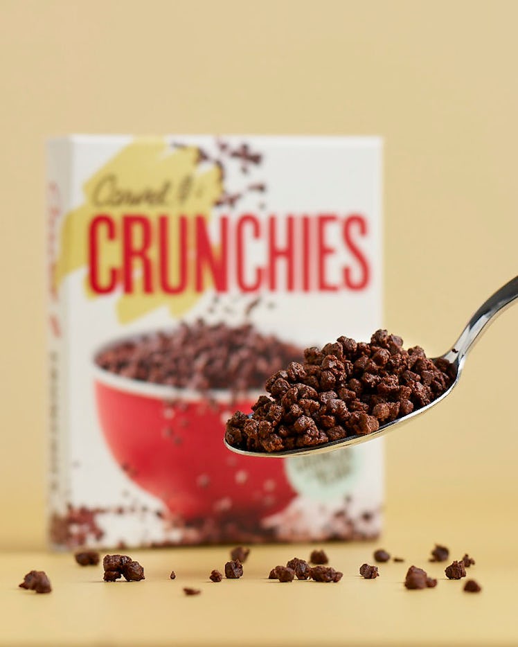 Here's how to get Carvel's Crunchies Cereal for a chocolatey treat.