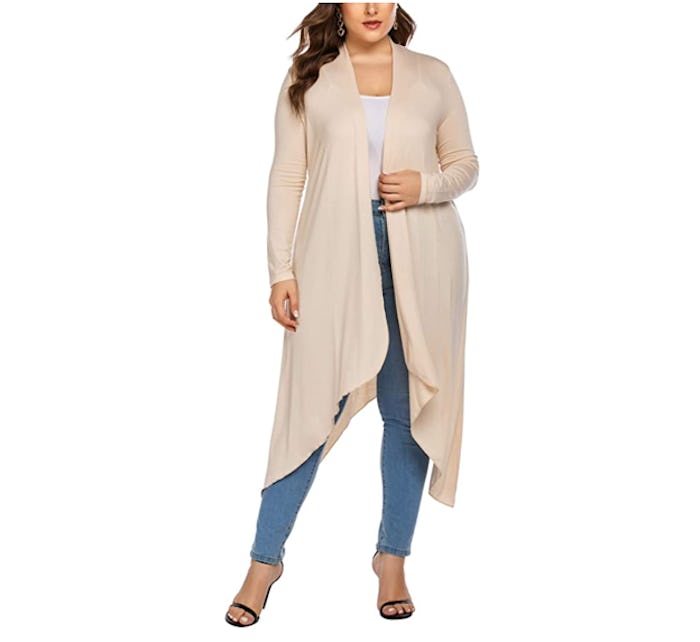 IN'VOLAND Plus Size Cardigan