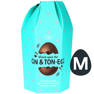 M&S Gin & Tonic Milk Chocolate Egg