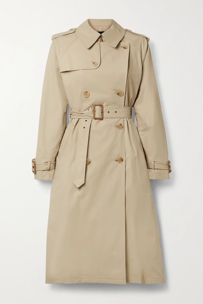 Tanner Cotton-Blend Trench Coat