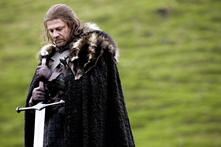 Sean Bean as Ned Stark in Game of Thrones