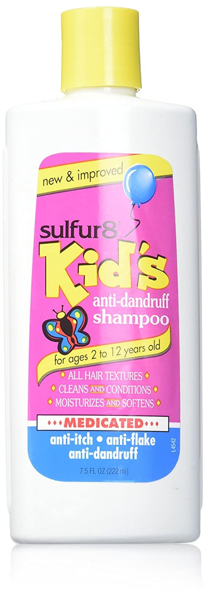 Sulfur8 Kids Medicated Anti Dandruff Shampoo (7.5 Ounces)