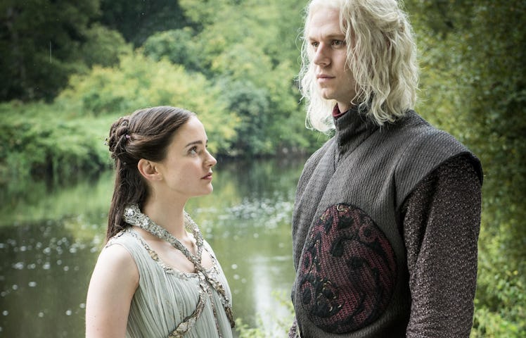 Lyanna Stark and Rhaegar Targaryen in Game of Thrones