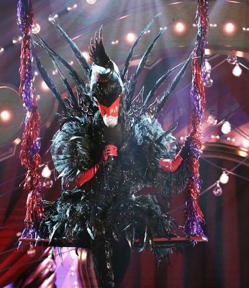 Black Swan singing in 'Masked Singer' Season 5, via FOX press site.