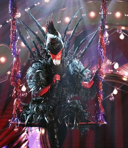 Black Swan singing in 'Masked Singer' Season 5, via FOX press site.