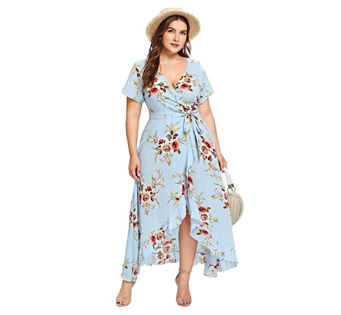 Milumia Plus Size Wrap Dress