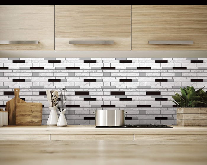 Longking Peel and Stick Tile Backsplash (10-Sheet)