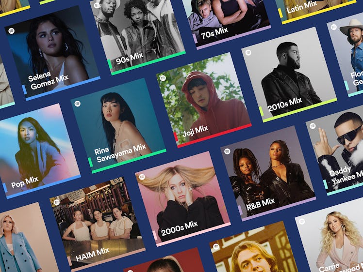 You can now find Spotify Mixes by Artist, Genre, and Decade on the app. 