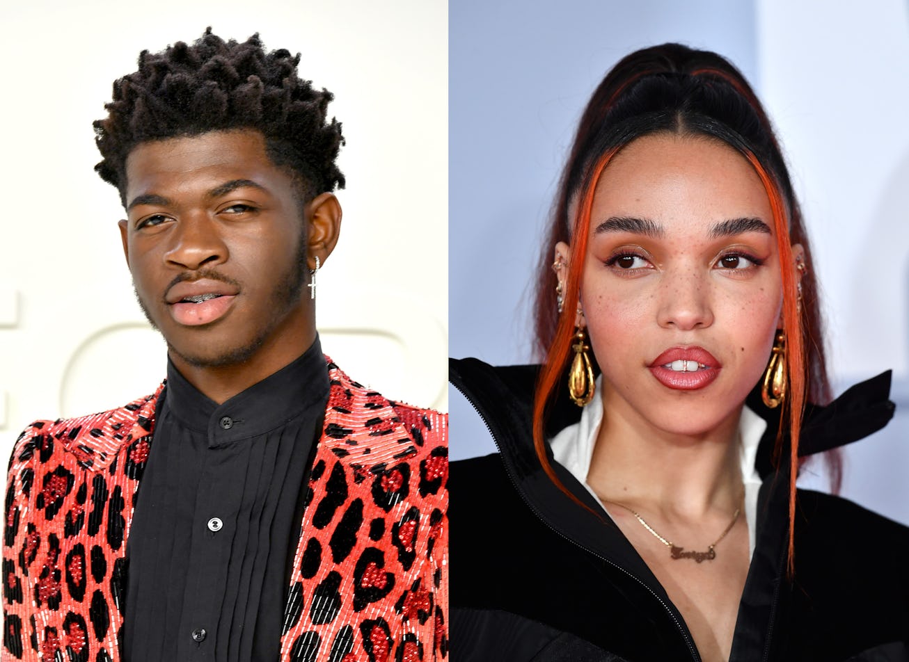 Lil Nas X and FKA Twigs addressed the similarities between their "Call Me By Your Name" and "Celloph...