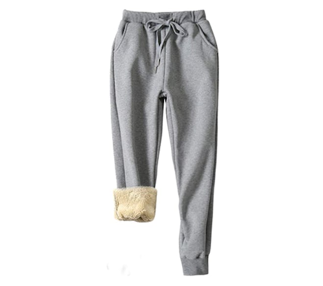 Yeokou Sherpa Lined Sweatpants