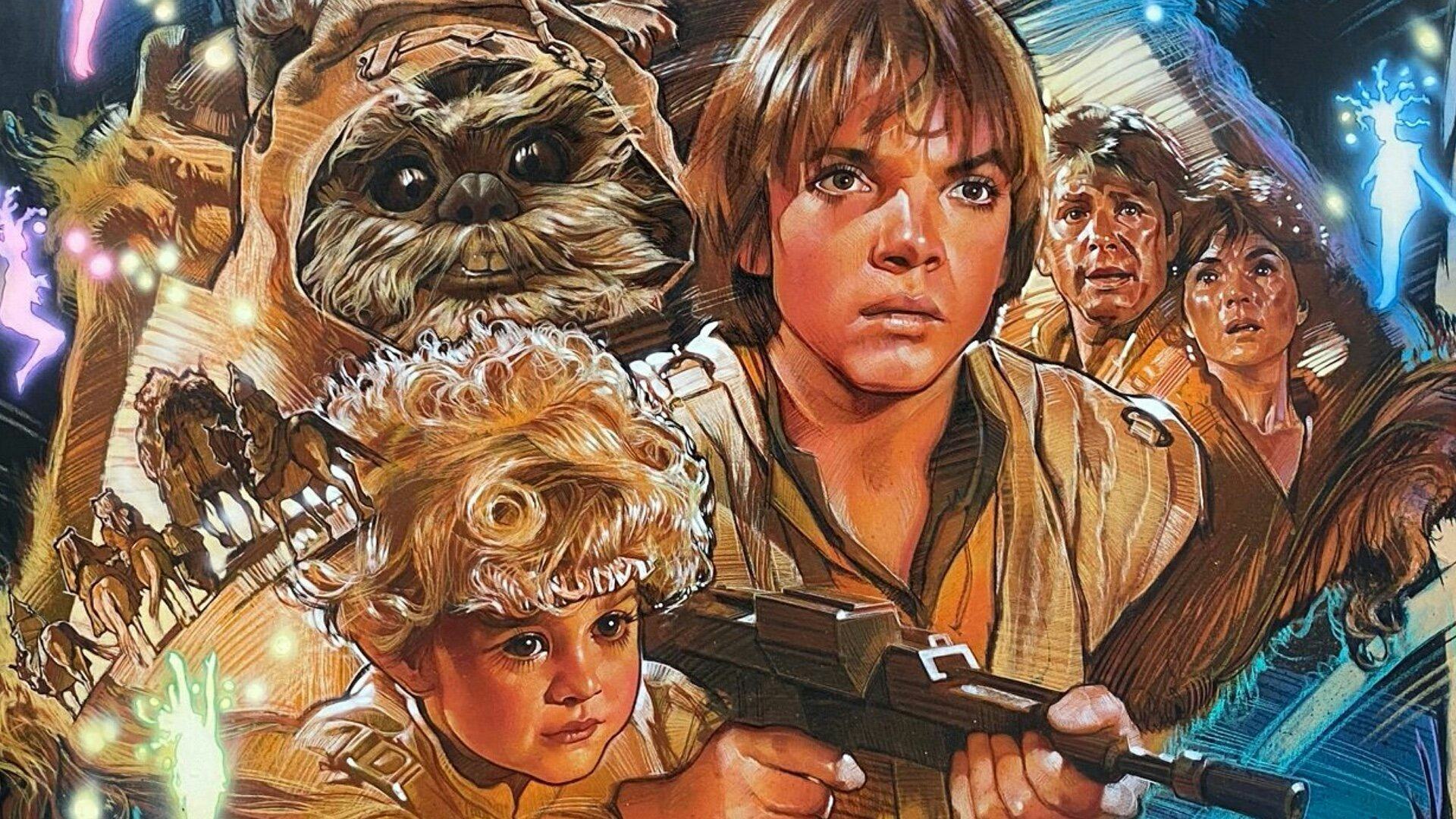 Star wars discount movies with ewoks