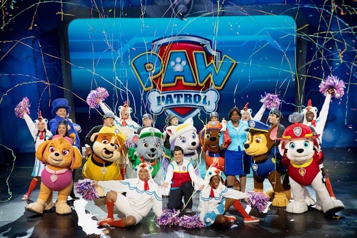 'Paw Patrol' Live! will stream in homes on April 24 and 25.