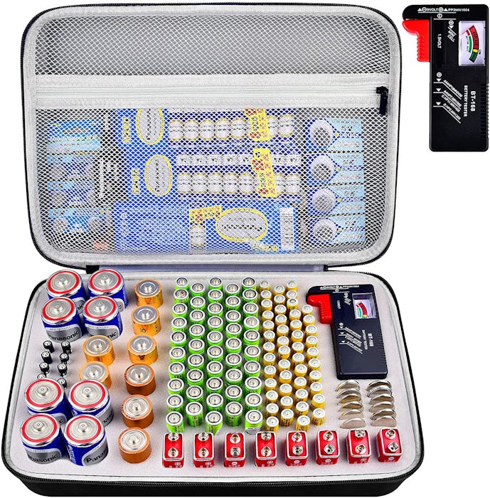 PAIYULE Battery Organizer Case