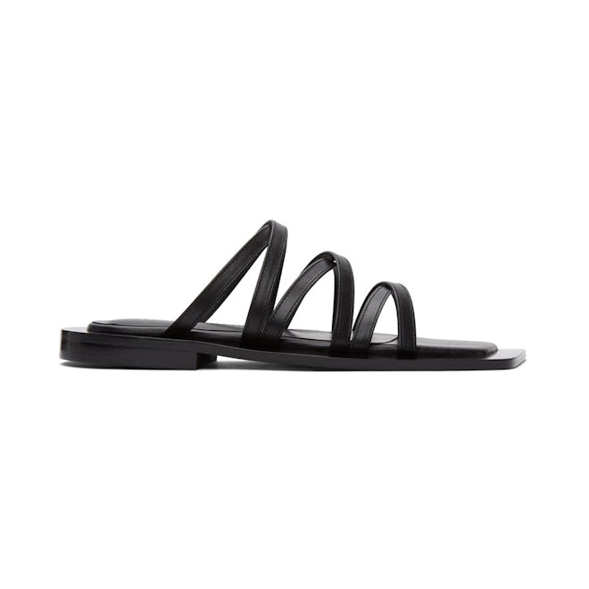 Flat Apartment wide sole strappy sandals