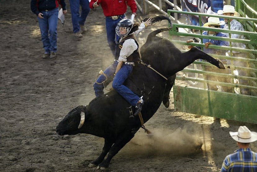 California’s Golden State Gay Rodeo Association holds an annual rodeo for LGBTQ rodeo riders.