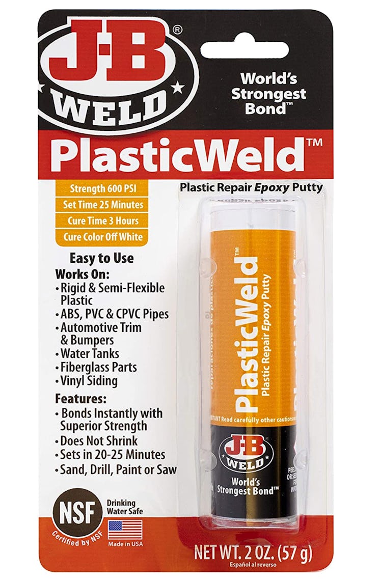 J-B Weld Plastic Repair Epoxy Putty