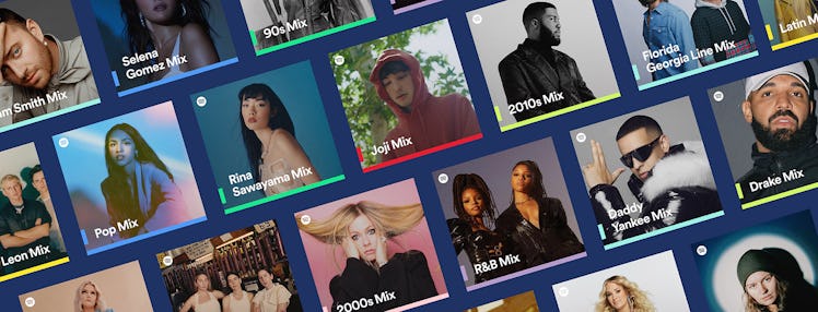 You can now find Spotify Mixes by Artist, Genre, and Decade on the app.