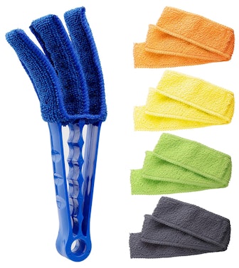 HIWARE Window Blind Duster Brush