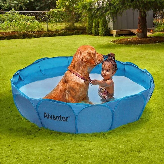 Alvantor Portable Dog Swimming Pool